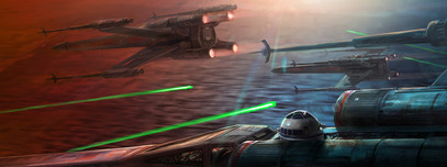 Star Wars Artwork Star Wars Artwork Steady Descent